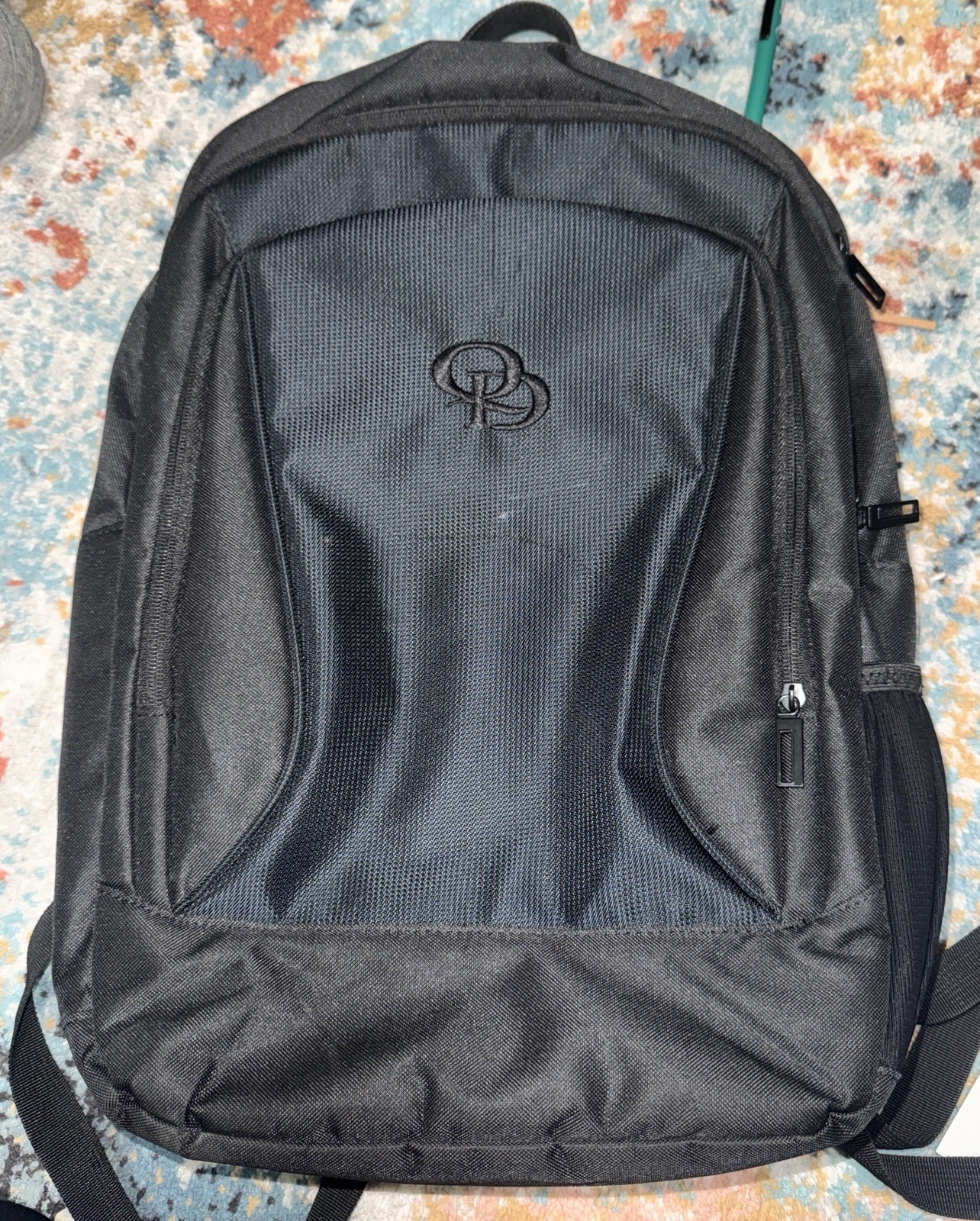 Port Authority Commuter Backpack In Black with Multiple Pockets