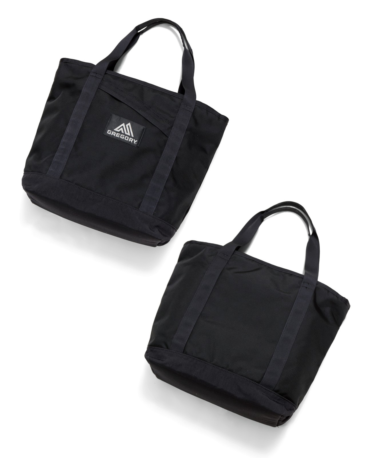 Gregory Classic Tote Bag Black Ballistic Nylon Zipper Top Everyday Outdoor 18L
