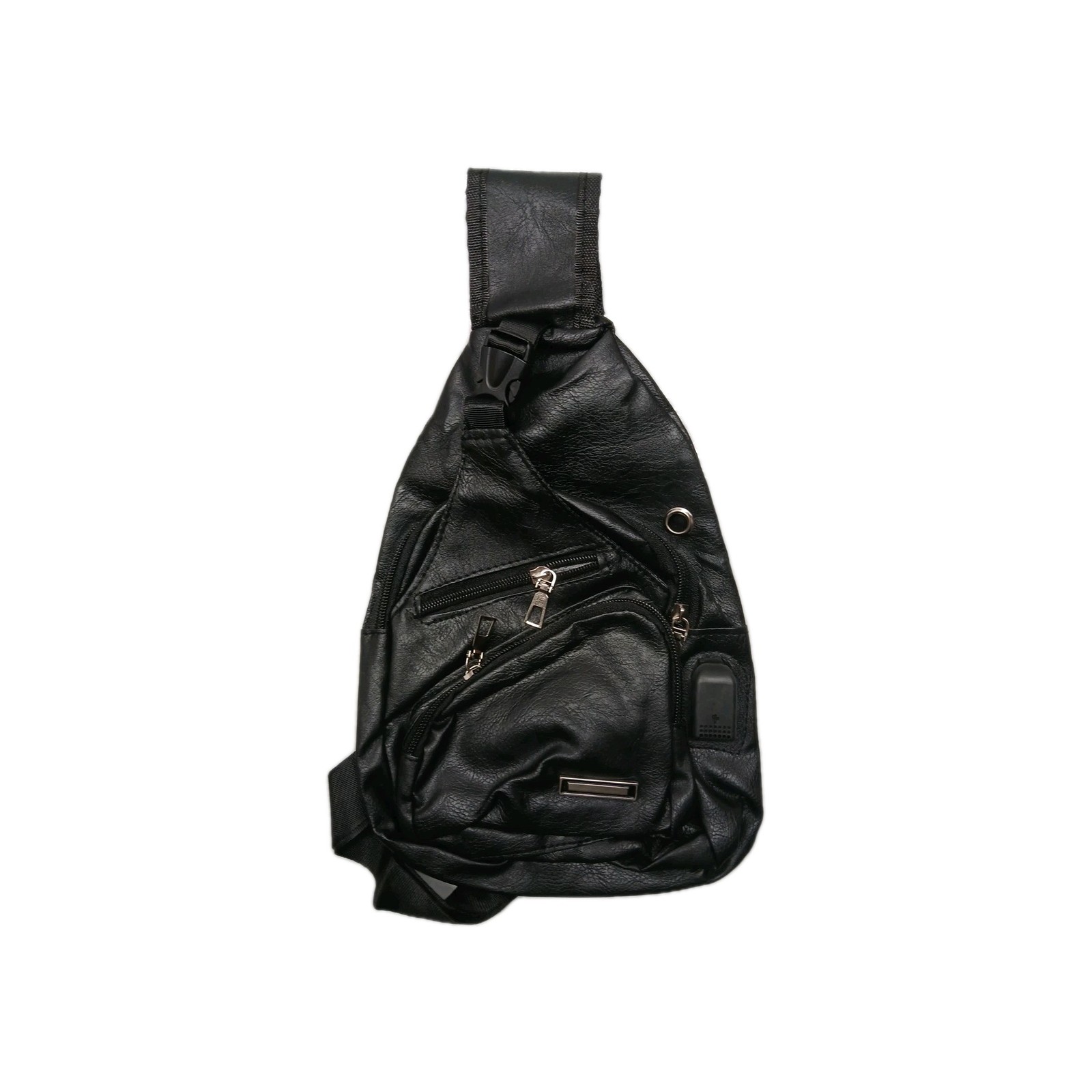 Bag Hole Multifunction Single Strap Anti-Theft Chest Bag with Shoulder Strap