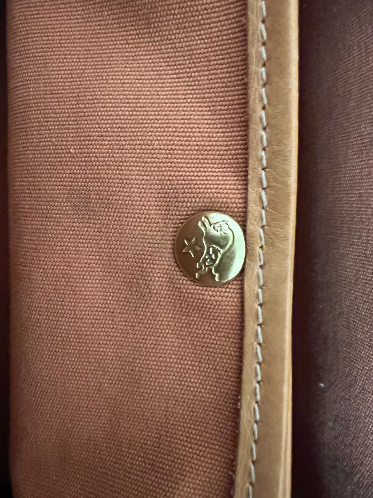 Il Bisonte Leather Shoulder Bag Italy Tan Flap Crossbody Vintage -Scrape on Flap