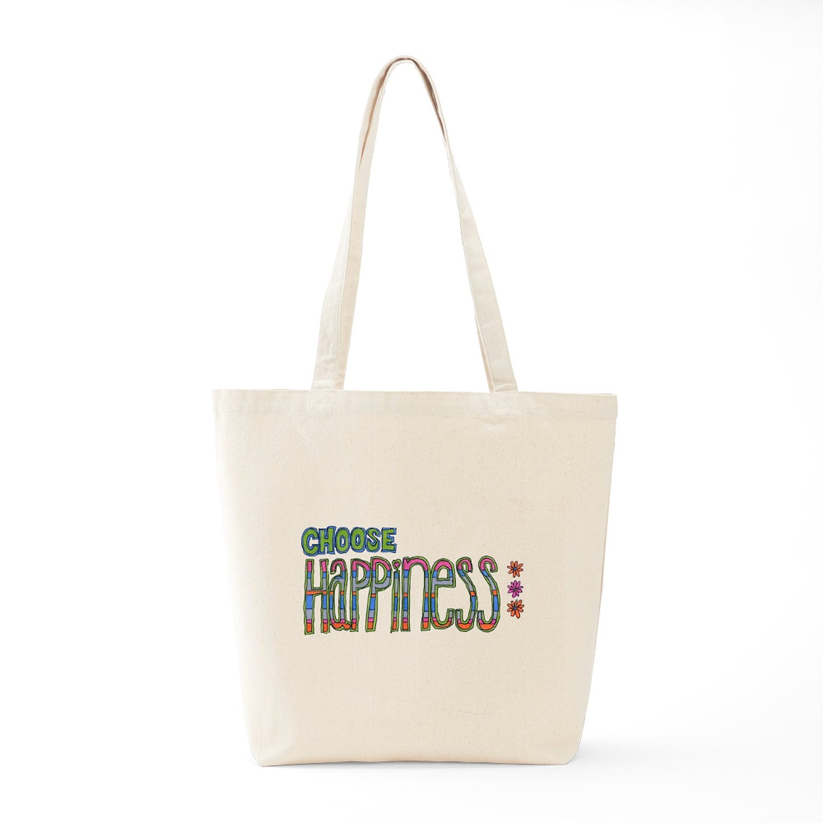CafePress Choose Happiness Tote Bag (399332614)