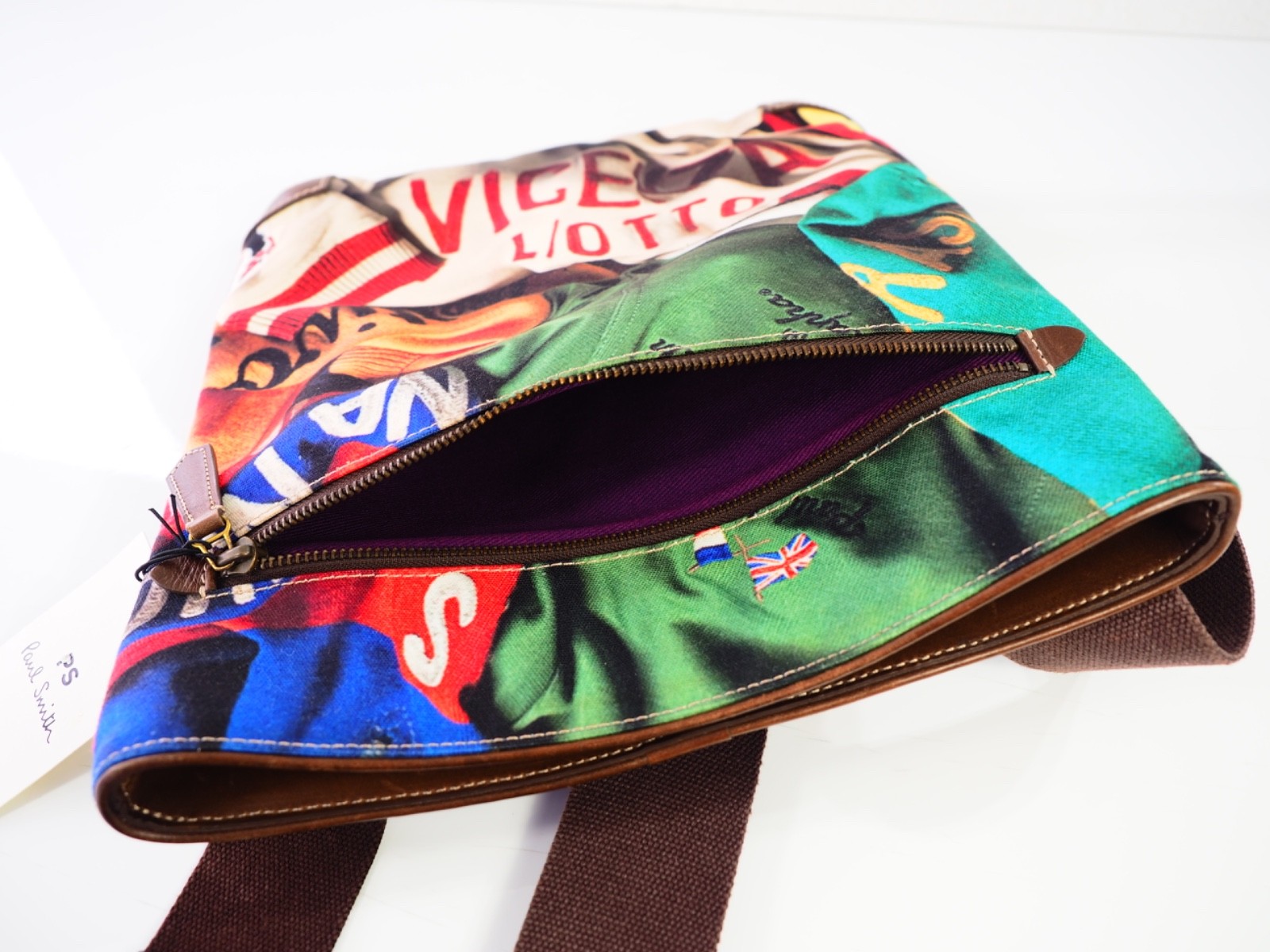 Paul Smith Crossbody Bag Rapha Cycling Bike Design NWT