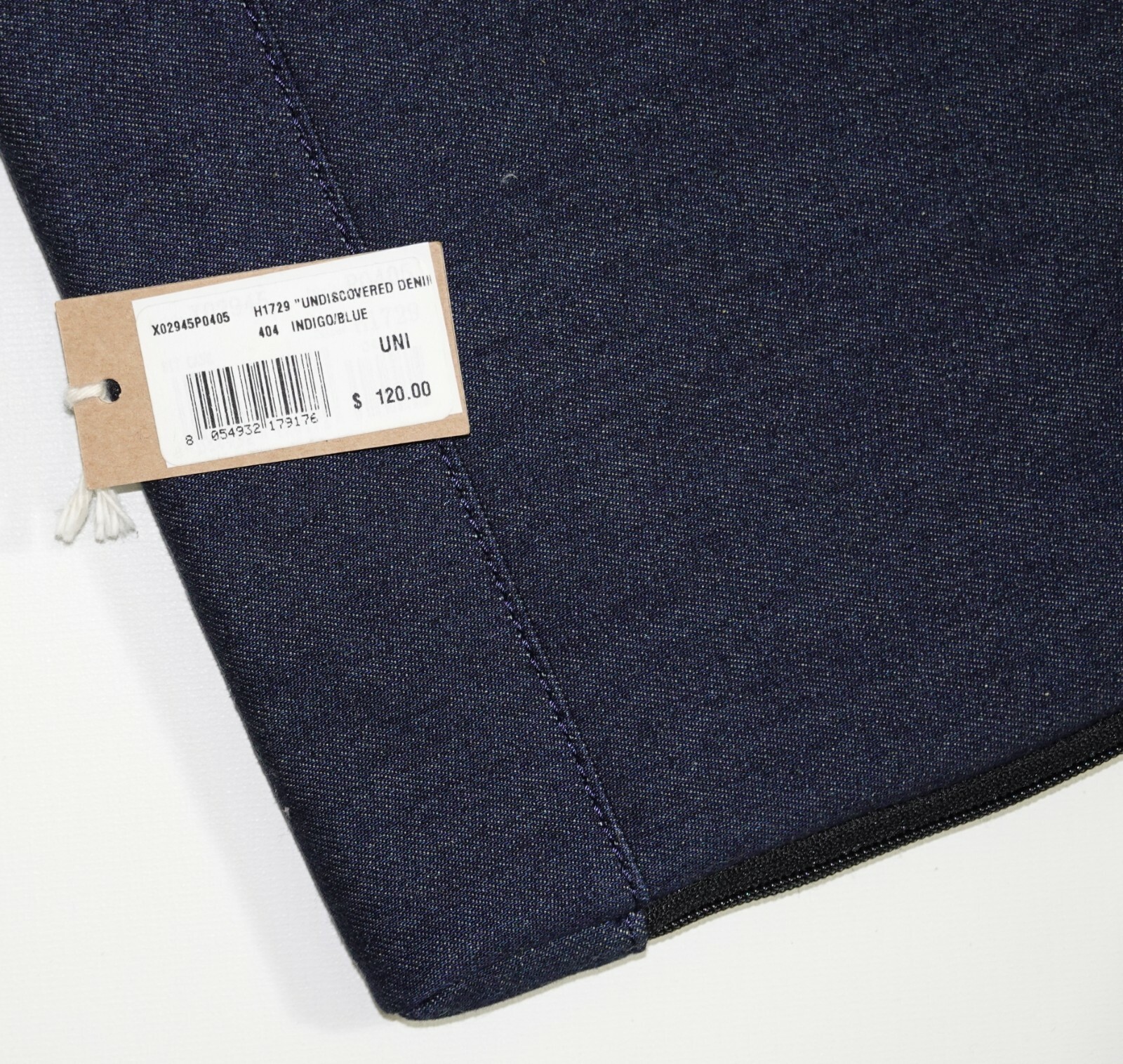 $120 NEW Diesel Zip Around Multiple Compartment Tablet Case 11″x8″ Indigo/Blue