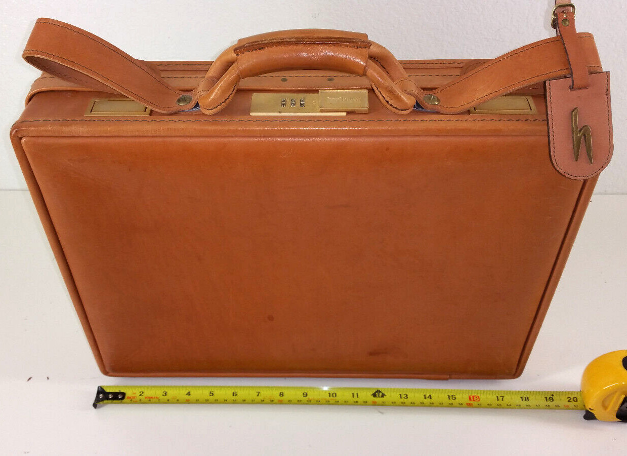 Hartmann Belting Leather Briefcase Attache