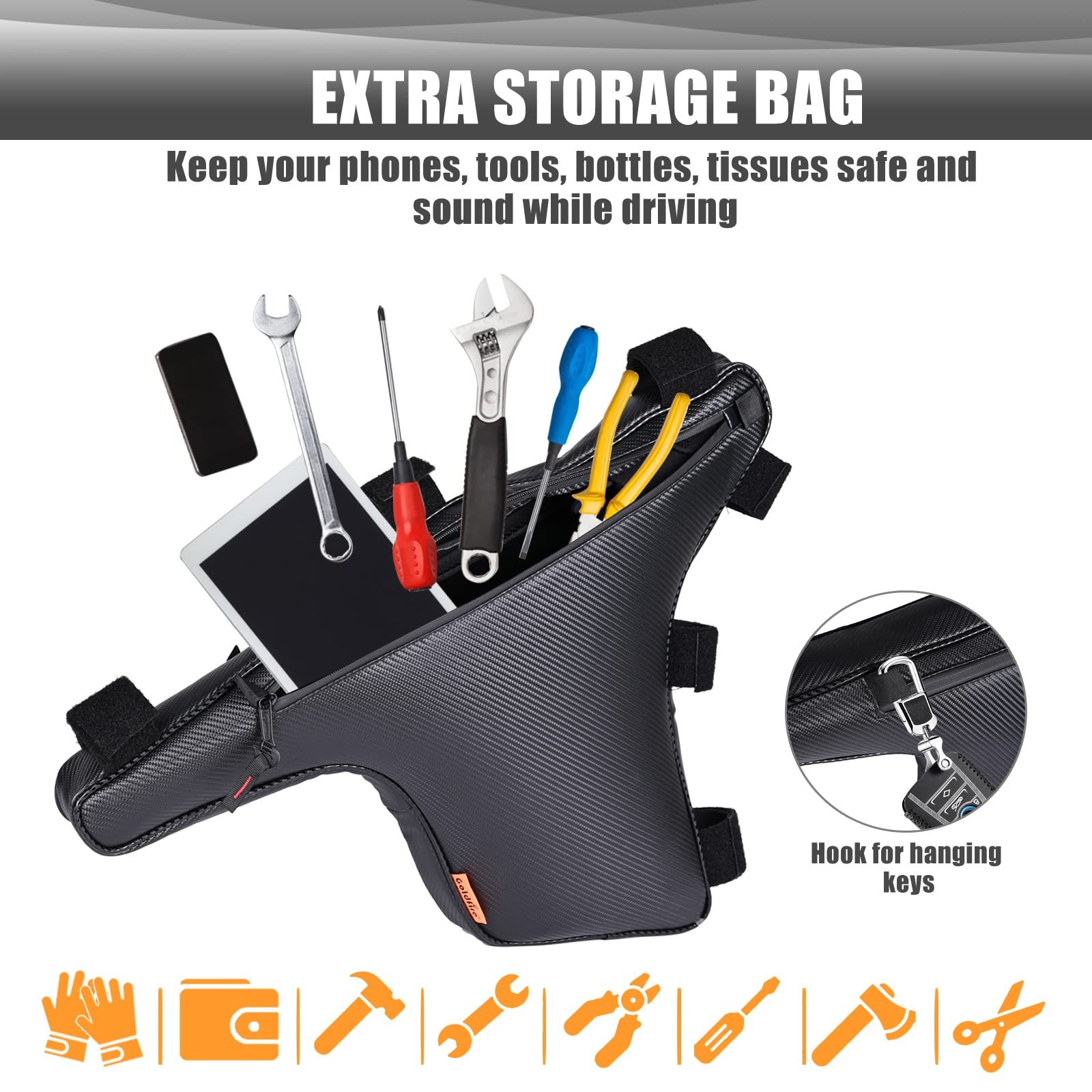 Truss Storage Bag Fit for Kawasaki Teryx KRX 1000 2020 2021 2022 2023 Accessorie