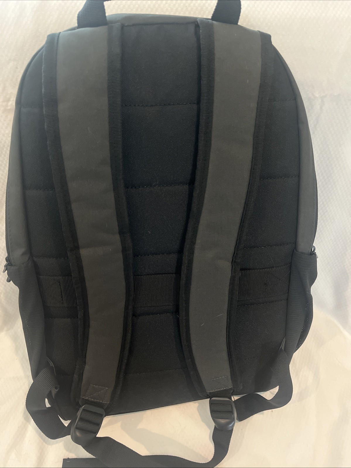 Black Backpack w/ In-Home Logistics Logo – Padded Laptop Pocket 17.5″ x 12″x 4″