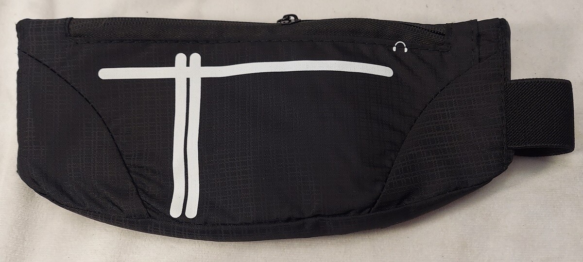 Runner Waist Belt 2 Pockets Lightweight Breathable & Water Resistant -F9