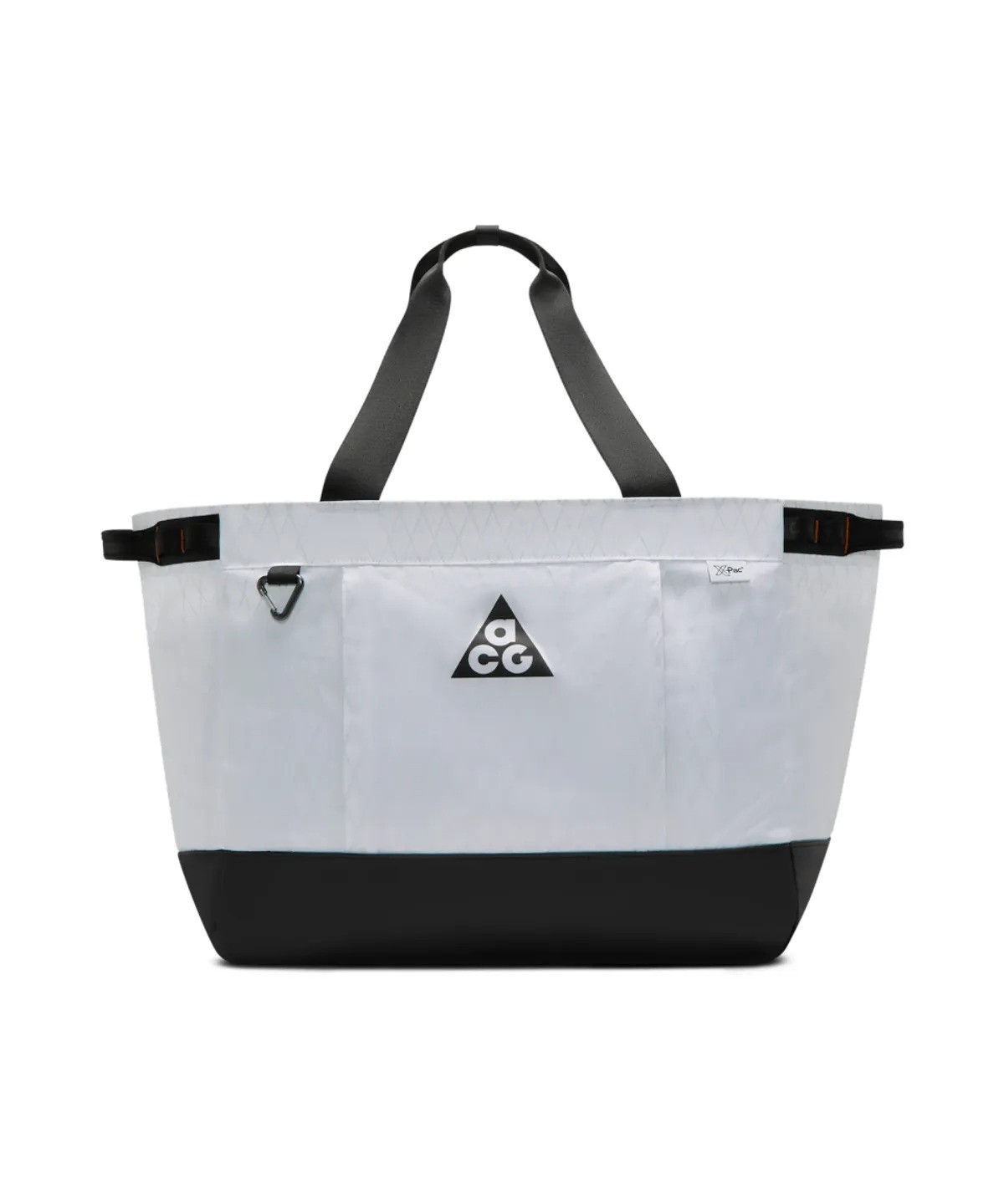 Nike ACG Gear Tote Bag Large 55L White Black Travel Bag IM2516-100