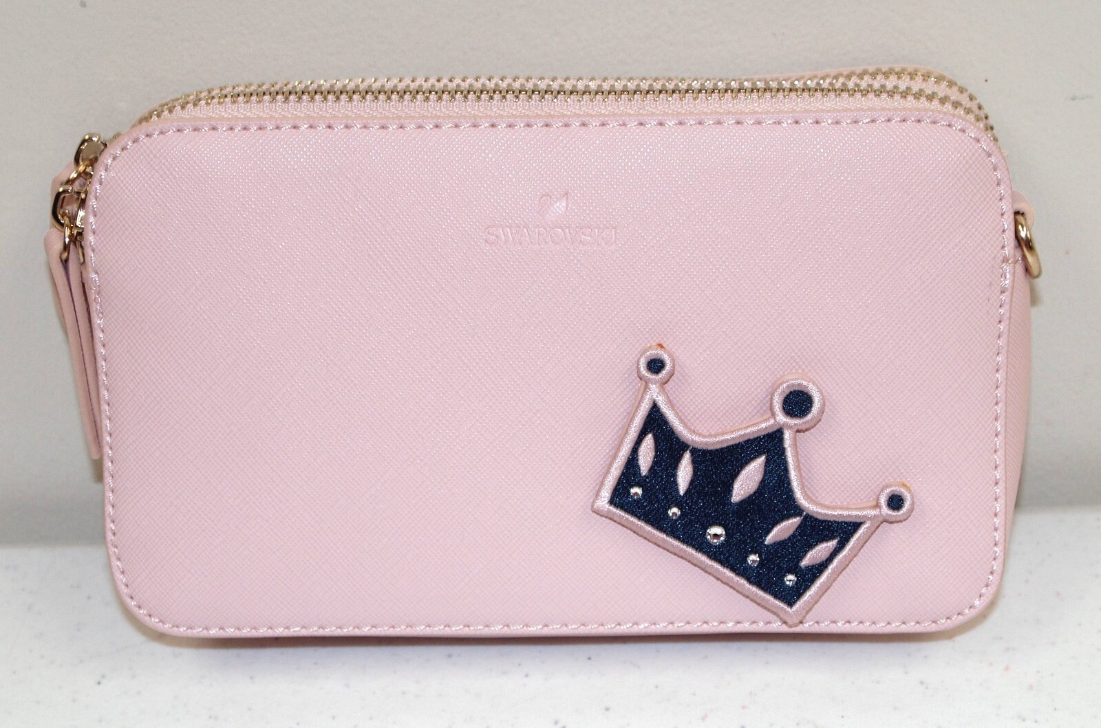 New!! Pink SWAROVSKI “Versatile Clutch Bag” #5523422 (Handbag, Crossbody Purse)