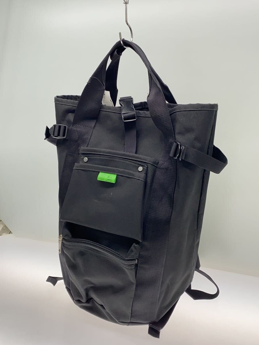 Authentic PORTER Backpack Polyester Black 22cm Deep 45cm High 27cm Width