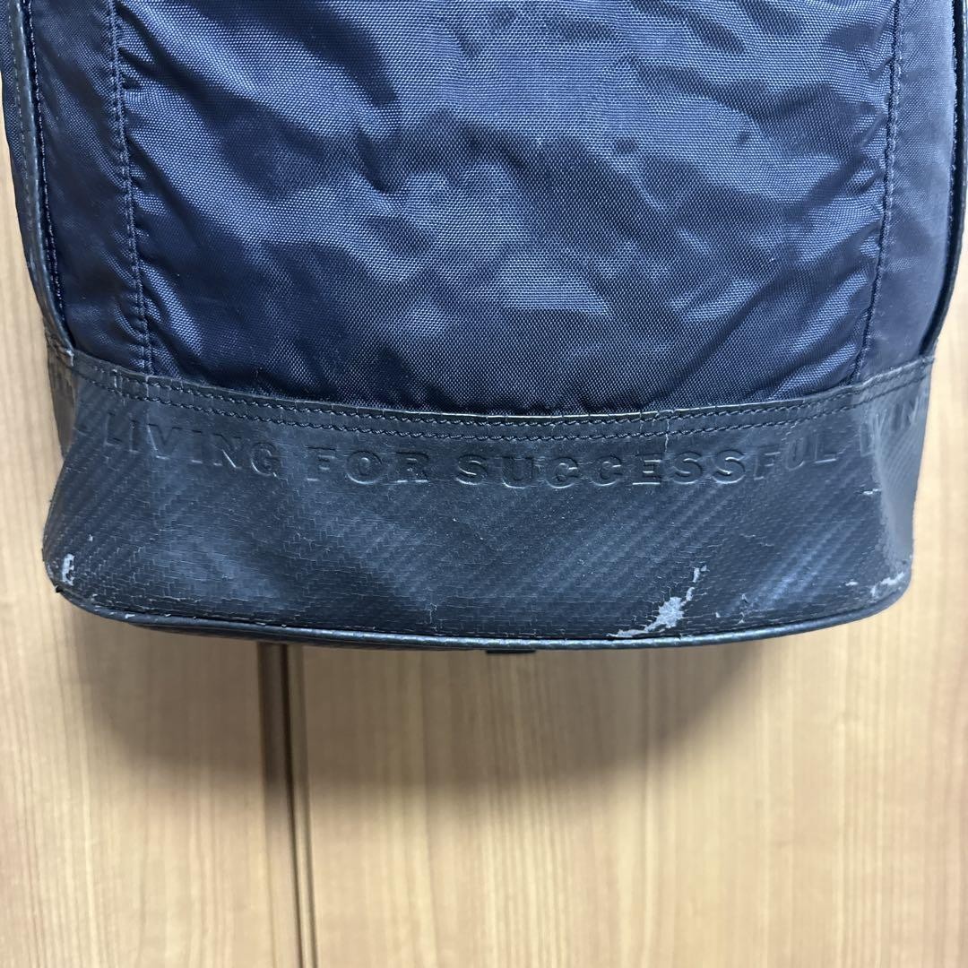 Diesel Men Backpack Black Brave Man Plate 50×38×18cm Luxury Casual Streetwear