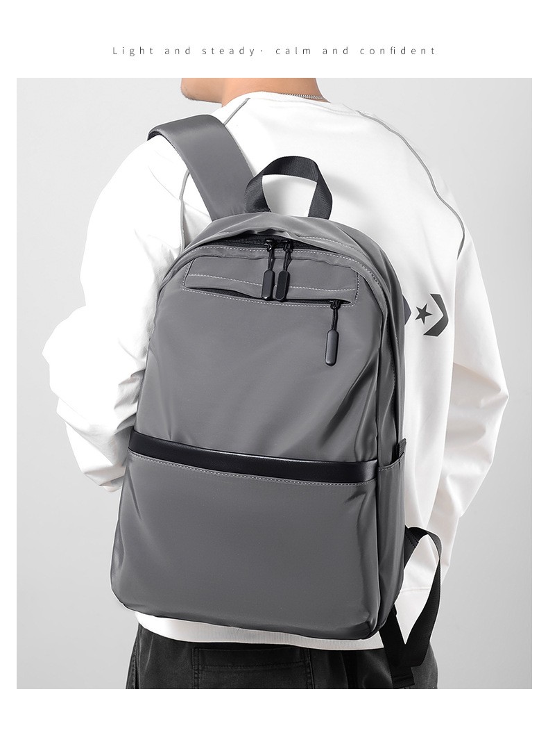 Waterproof Multi-Pocket Casual Backpack Strap School Travel Daypack 3 Colors