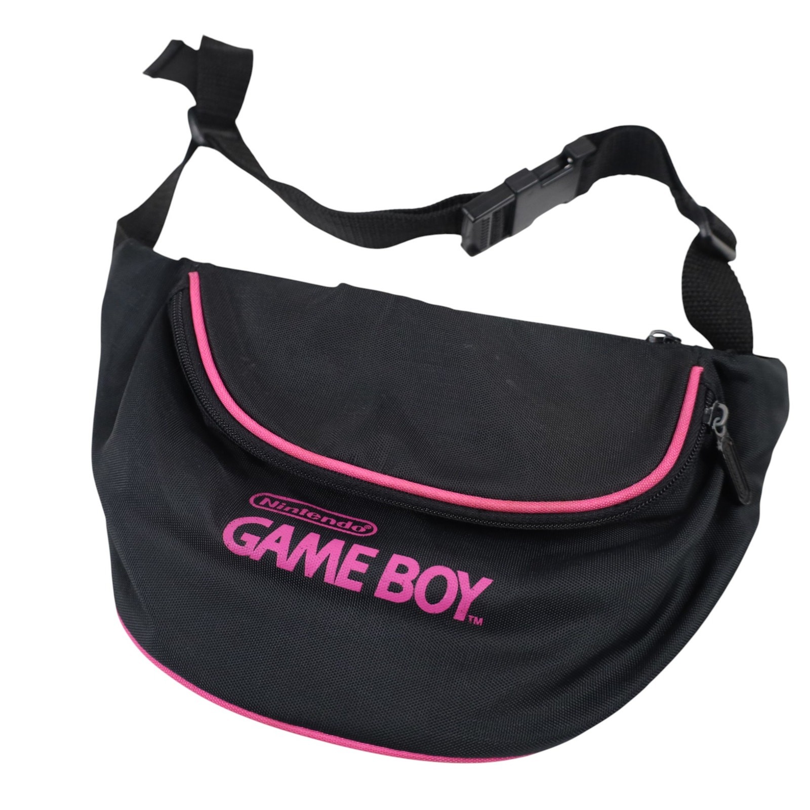Vintage 90s Nintendo Gameboy Fanny Pack Bag Black