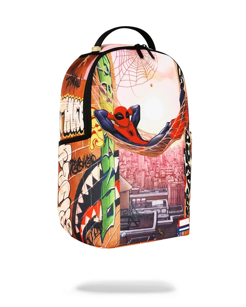 SPRAYGROUND LIMITED EDITION BACKPACK MARVEL SPIDERMAN WEB HAMMOCK CHILLIN