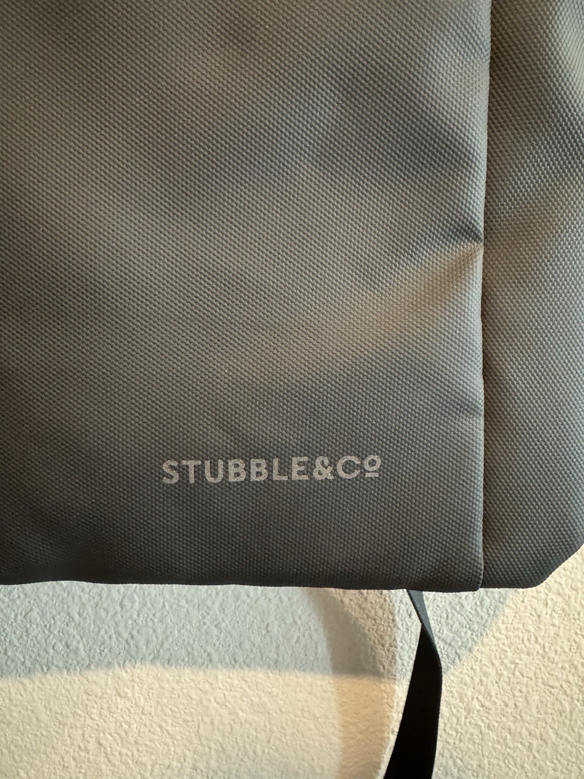 Stubble & Co The Roll Top Backpack in Black RTM3 20L