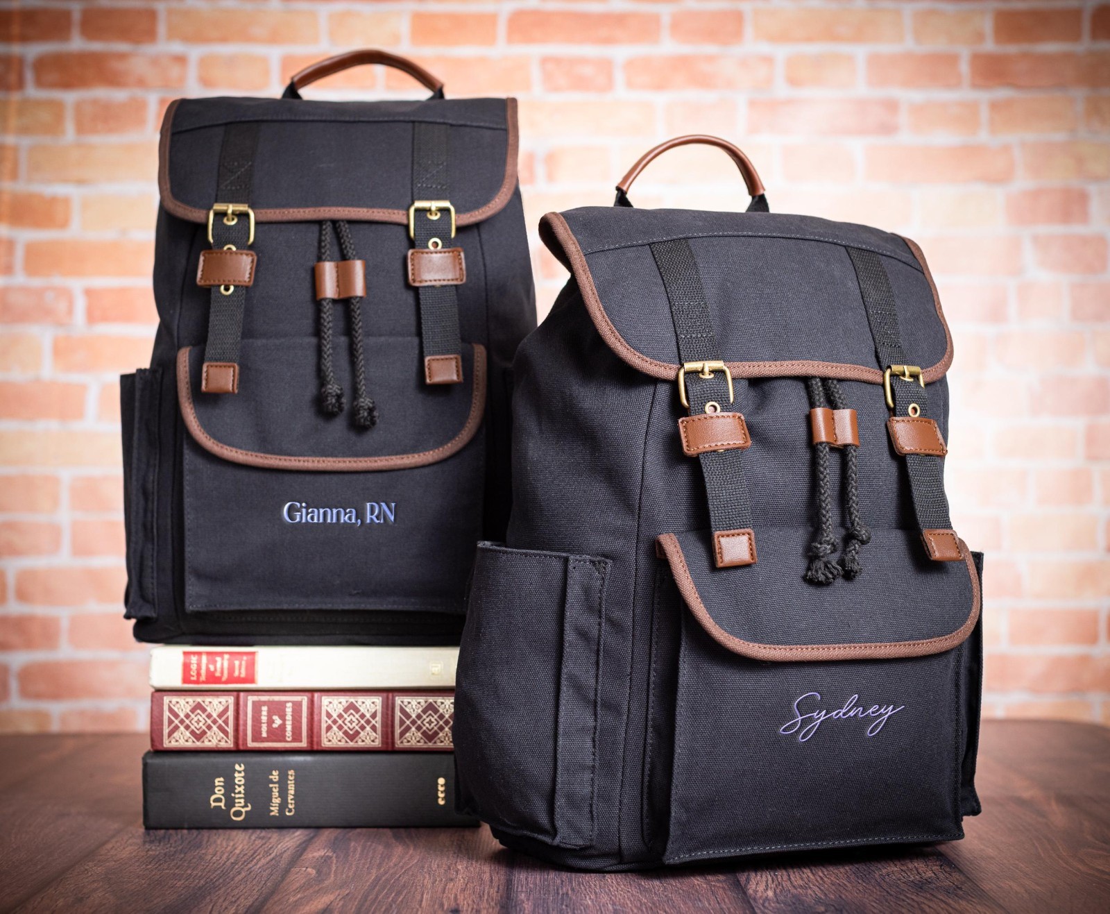 Personalized Nurse Backpack, Laptop Daypack, Graduation & College Commuter