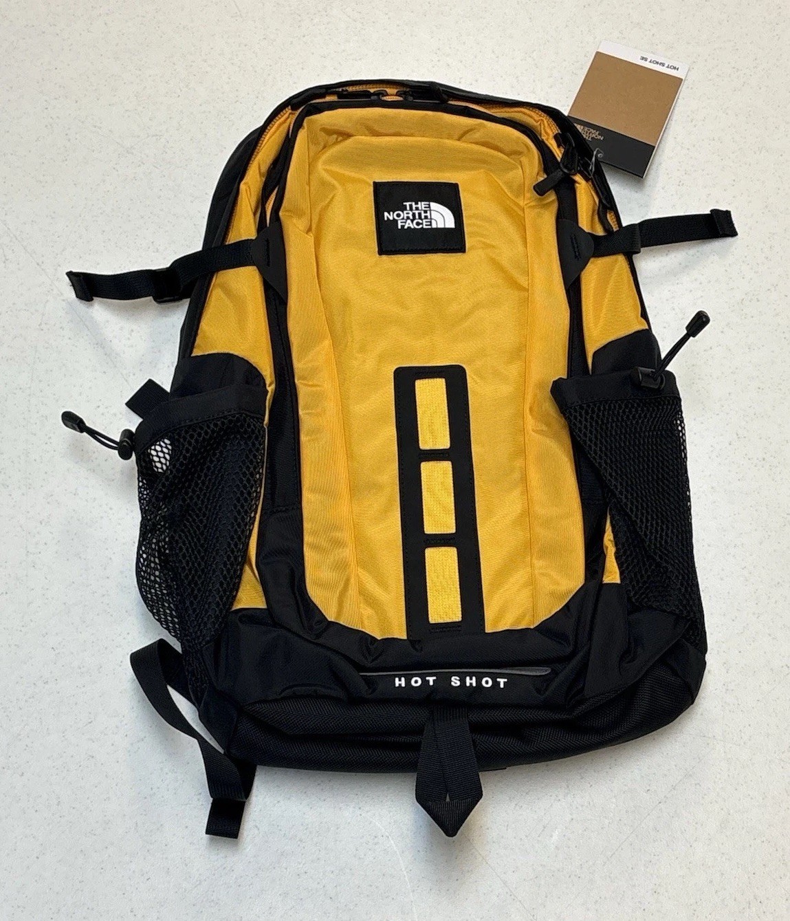 The Northface Hot Shot Se Backpack Summit Gold/Black One Size