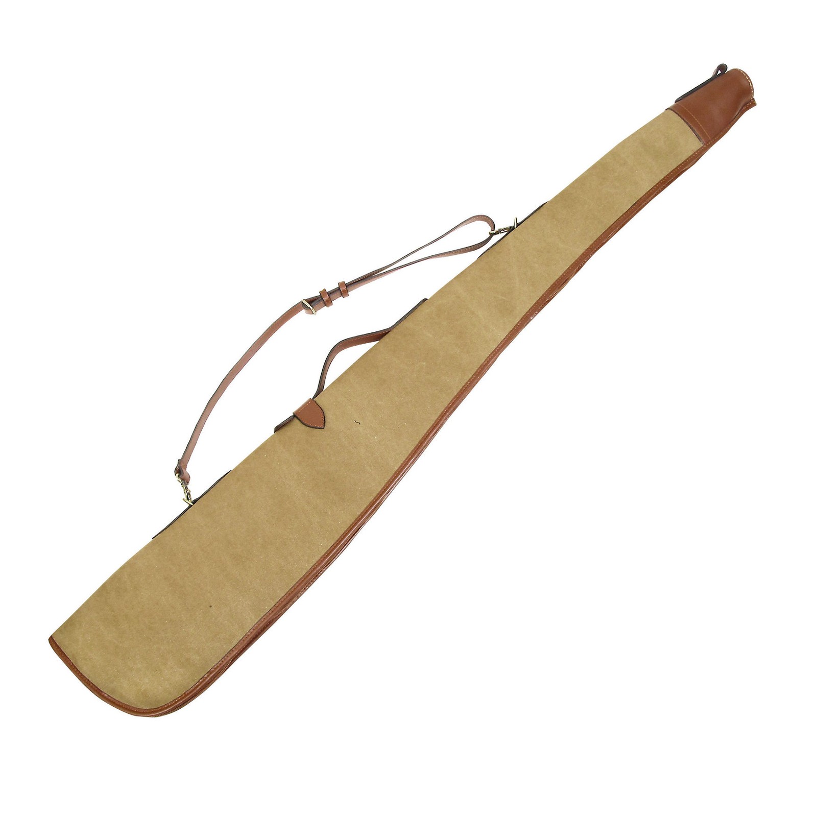 Guardian Heritage 52 inch Shotgun slip Canvas Leather fully zipped fleece lined