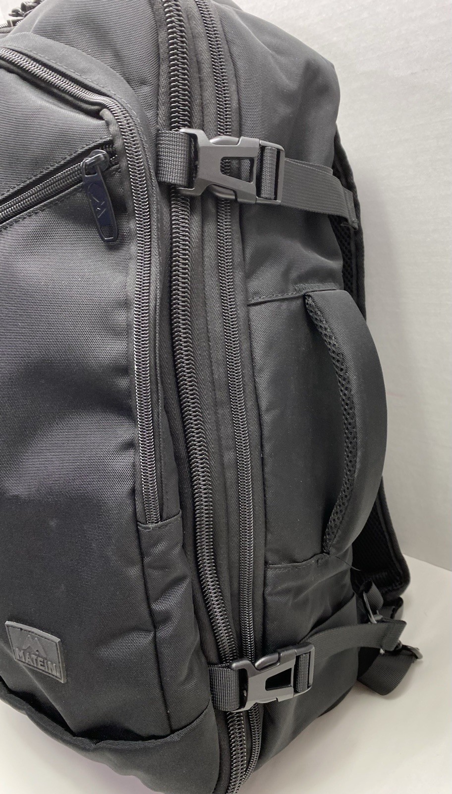MATEIN Carry-On Convertible Weekender Laptop Backpack Black Size X-Large 40L