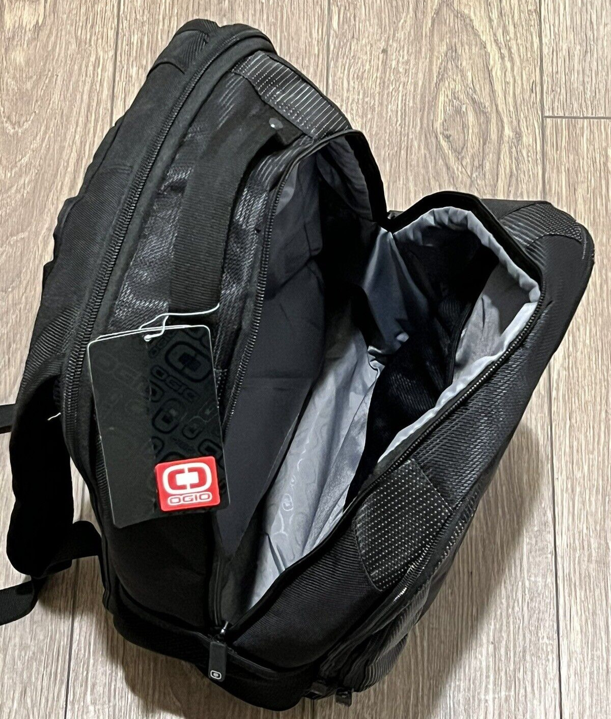 OGIO Exon Mobil Black Backpack Carry On Laptop New