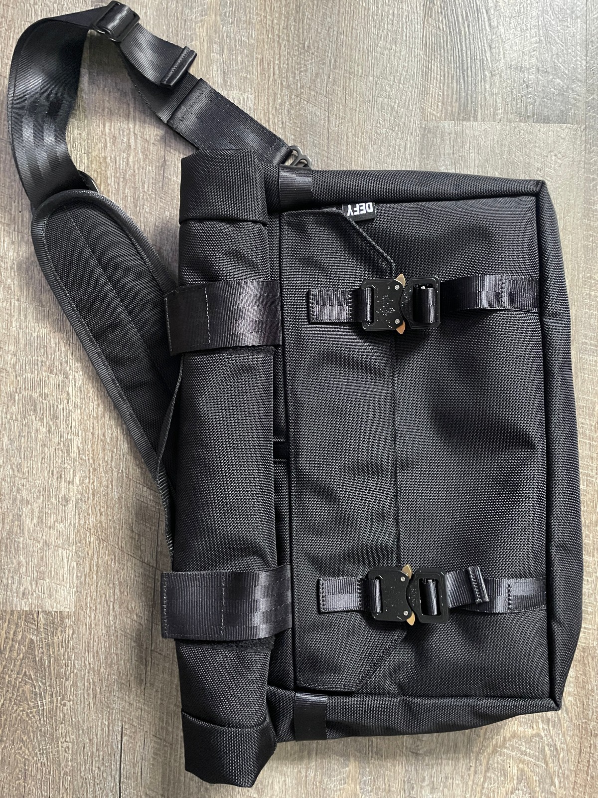 🔶 DEFY VerSidious Messenger EDC Bag Ballistic Nyl. / EcoPak EPX | Blaze Orange