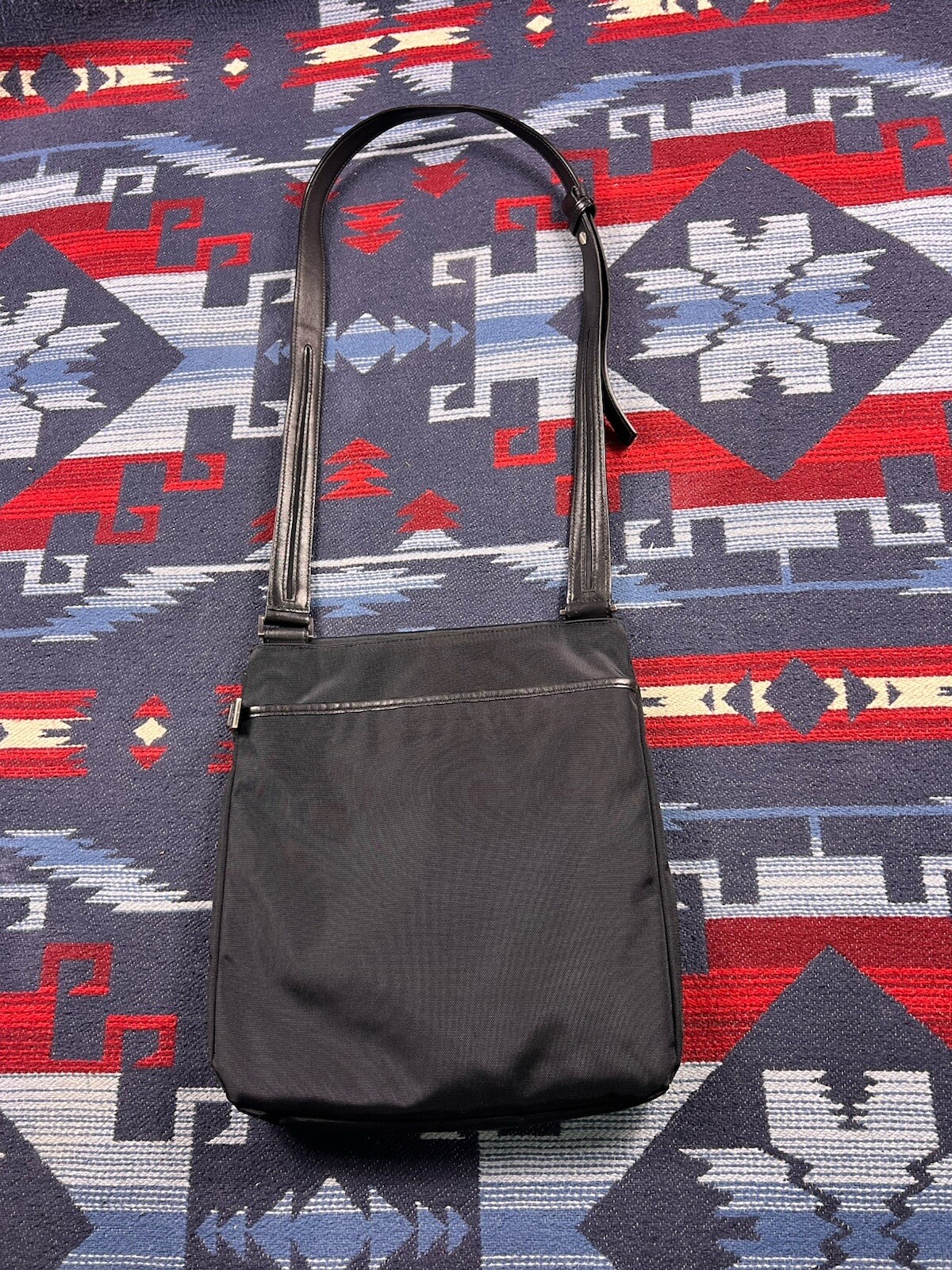 TUMI Alpha Ballistic Nylon Small Flap Crossbody Shoulder Messenger Bag Carry On