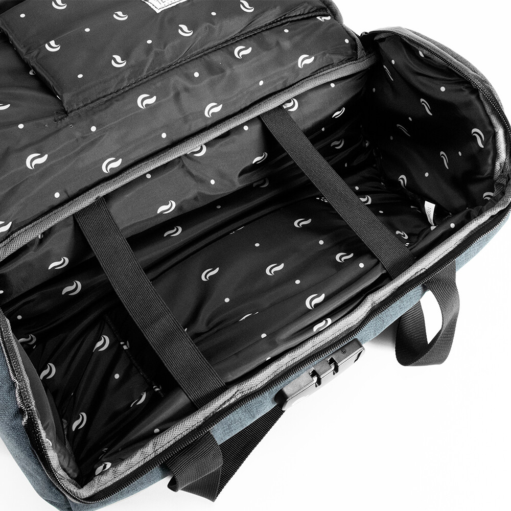 SKUNK Odor Smell Proof + Weatherproof Bag Carbon Lining-16″ DUFFLE TUBE – Black