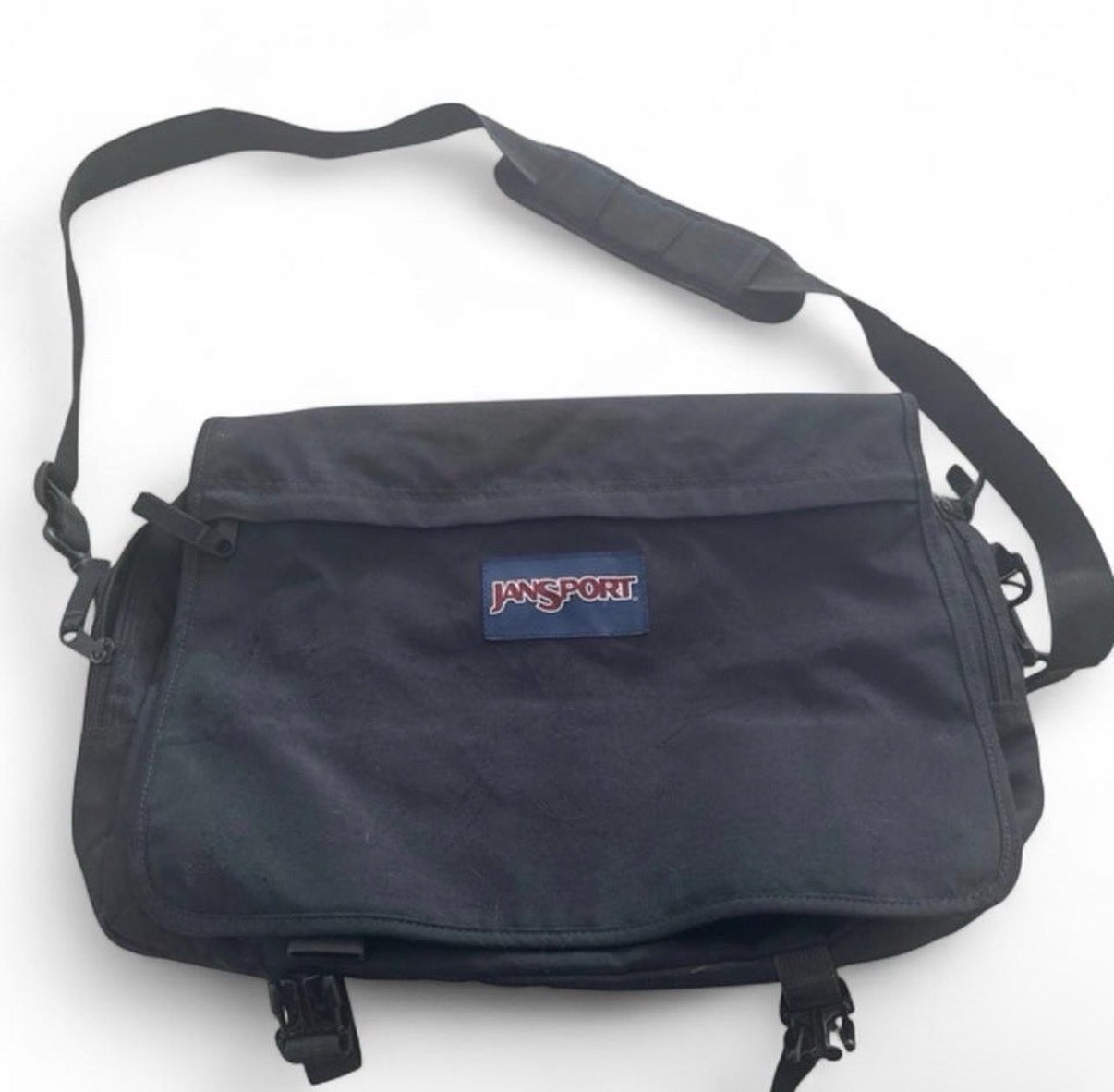 Jansport Black Shoulder, Messenger, Crossbody, Laptop Bag