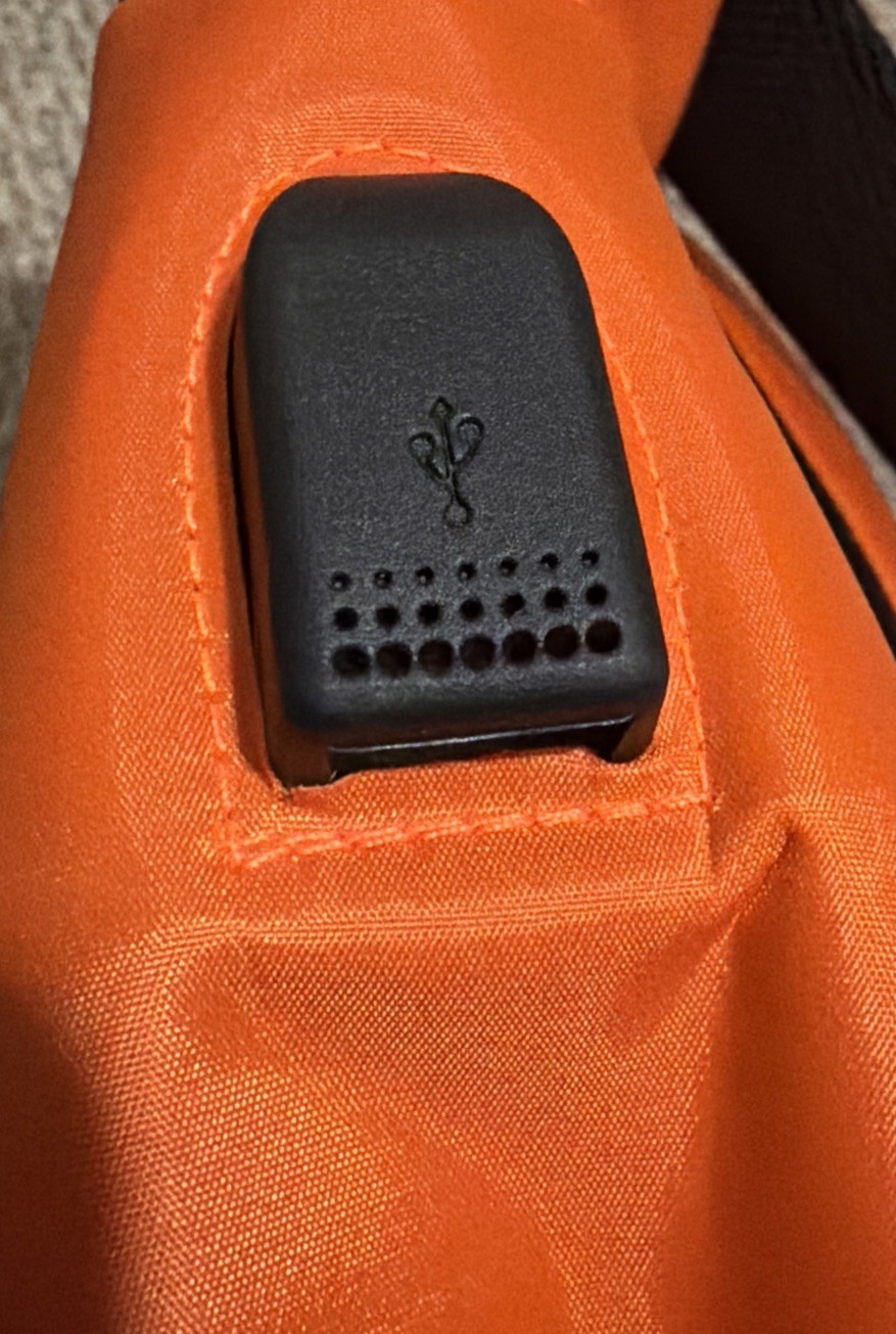 NASA Backpack Spacesuit Orange Space Shuttle USB Cable New Tag was cut off