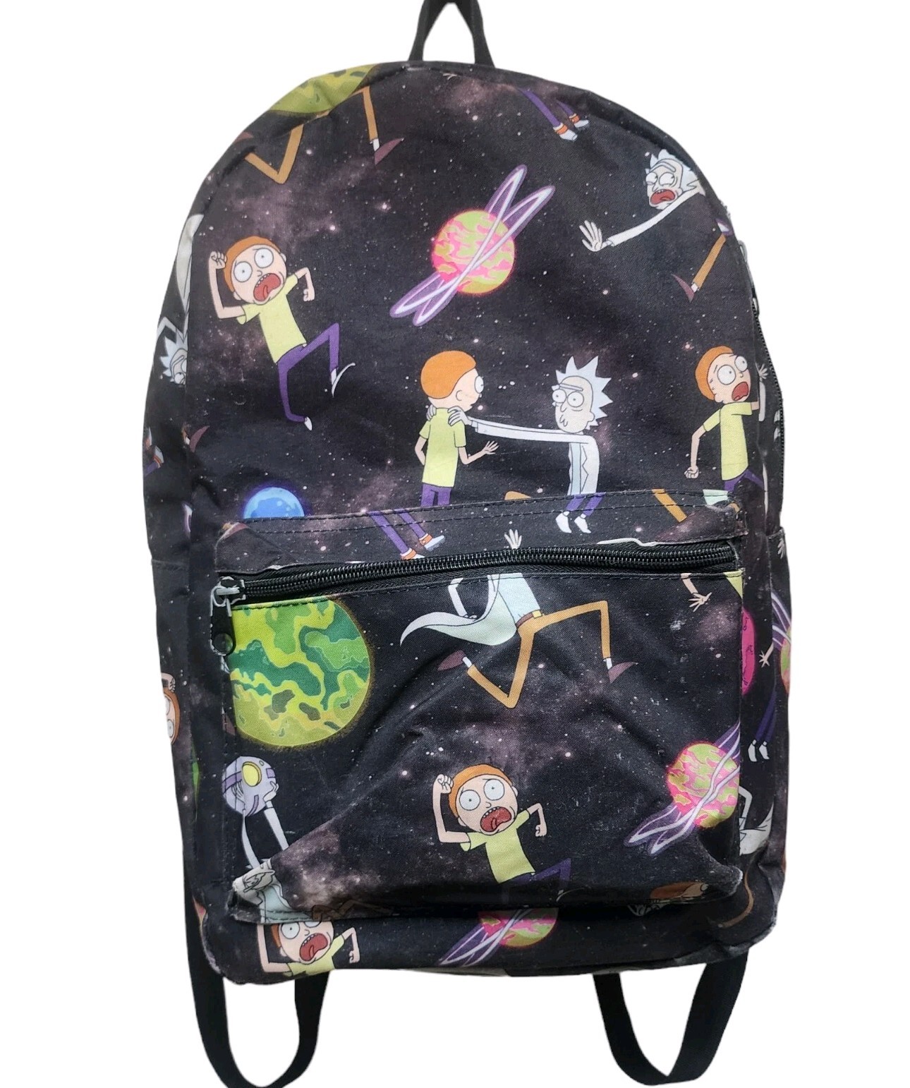 Rick and Morty Backpack Universe Print All Over Print Bioworld Adult Swim