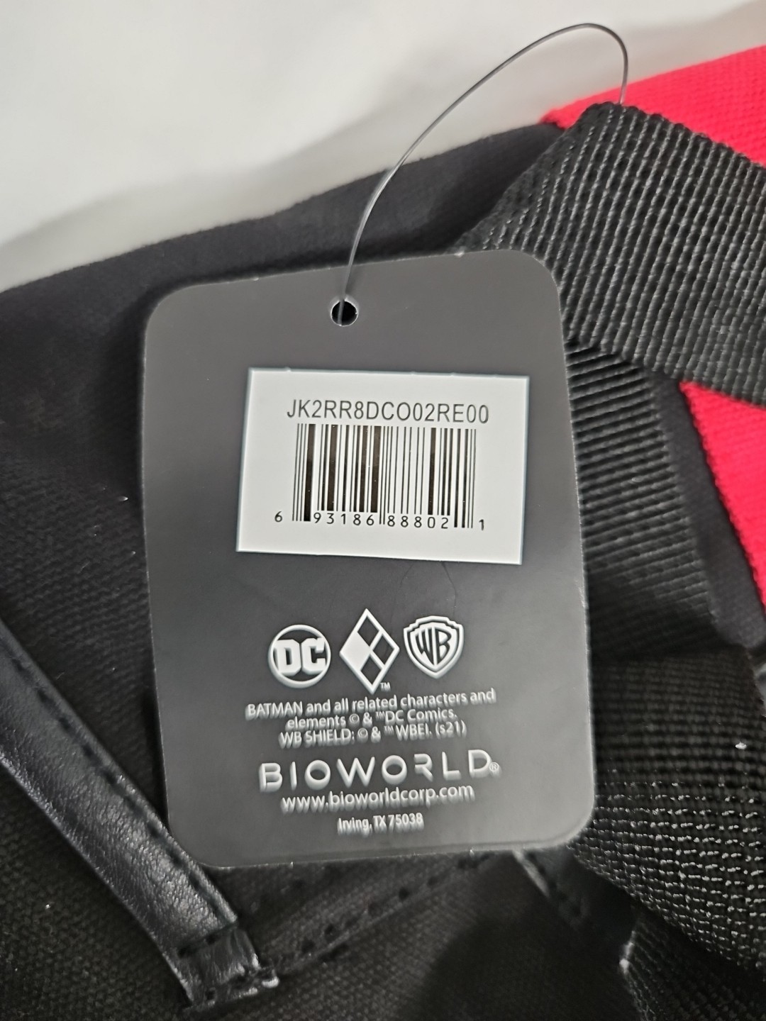DC Comics Harley Quinn Knapsack Backpack Batman Joker DCEU Suicide Squad