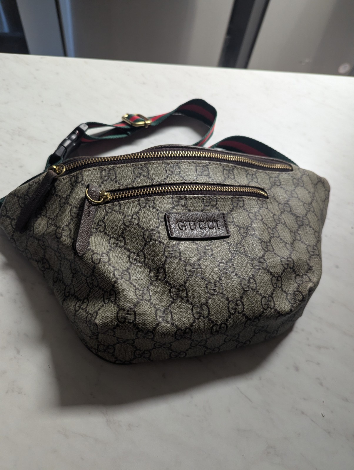 Gucci Vintage Crossbody Bag PVC