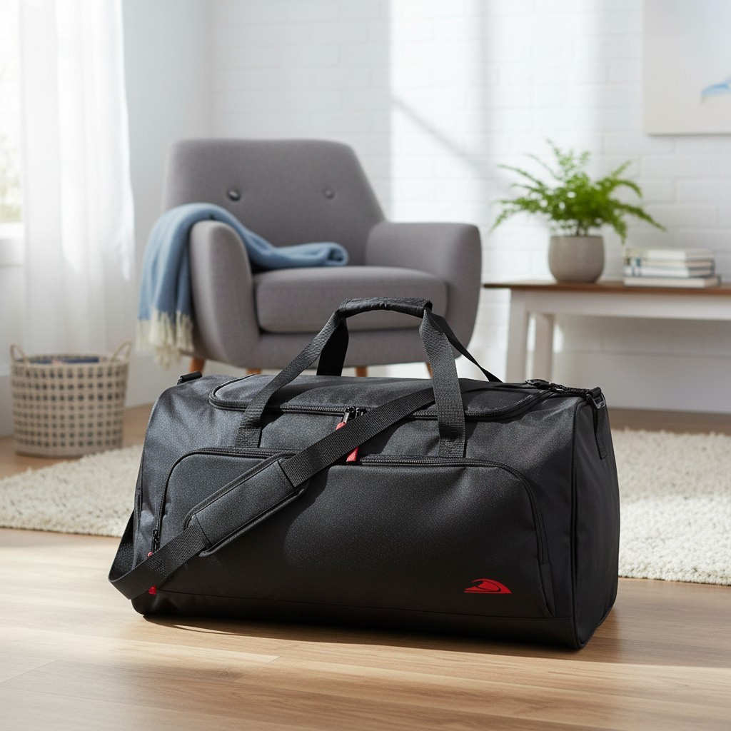 55L Gym to Street Duffel Bag Durable Travel Sports Bag