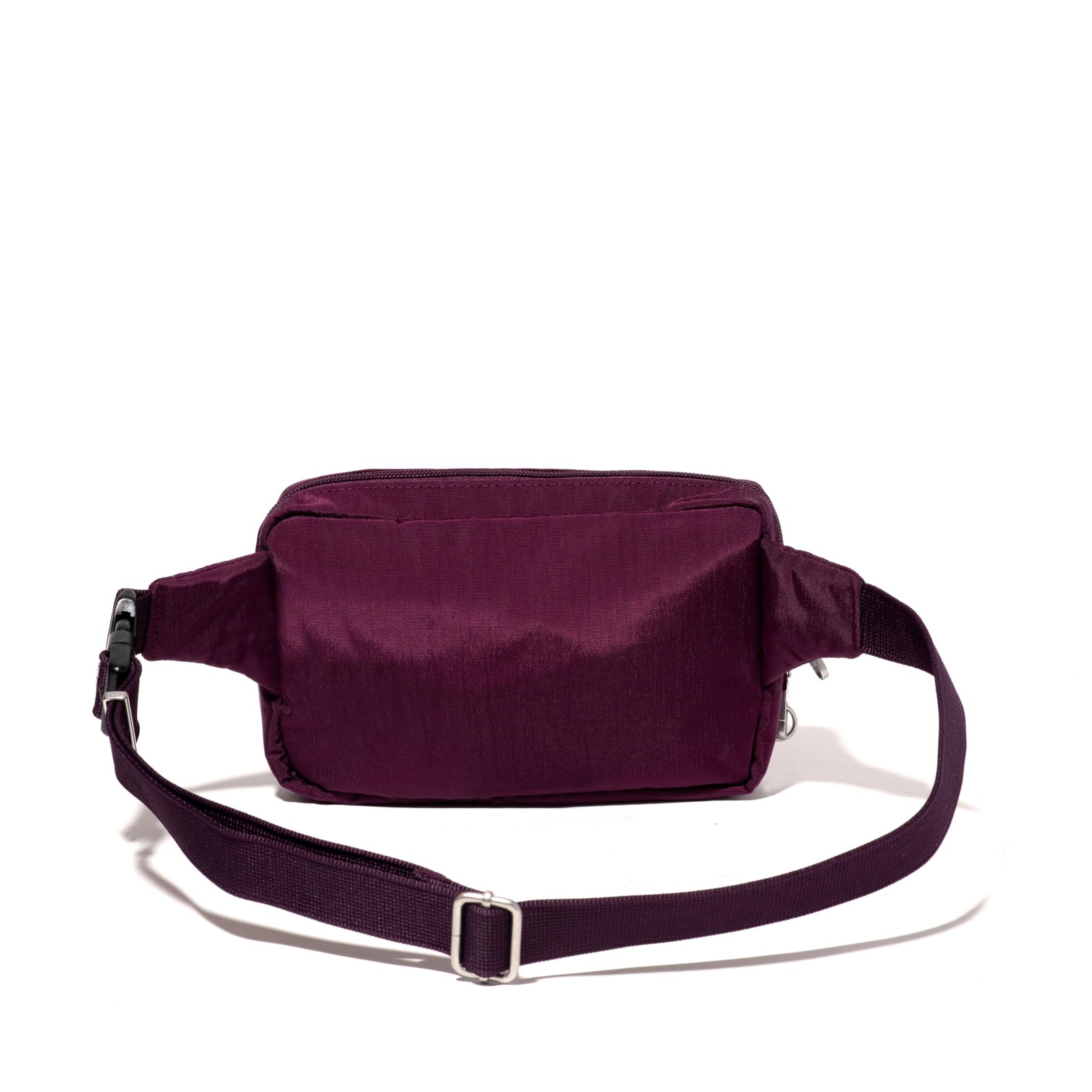 Baggallini Securtex Anti-theft Belt Bag 8.8″x5.5″ One Size, Mulberry