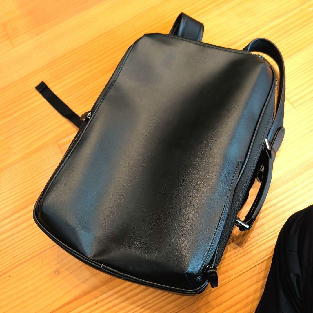 Takeo Kikuchi CORDLEY 2WAY Backpack Charcoal Gray 42cm From Japan
