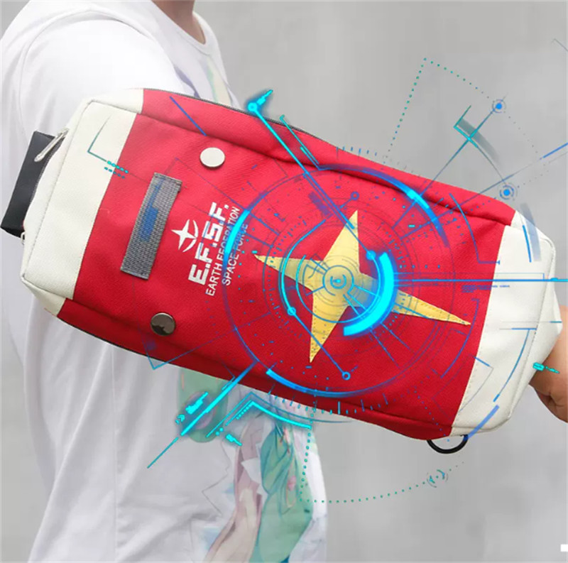 Gundam RX-78-2 Shield Bag Fanny Pack Anime Storage Sports Bag Crossbody Bag New