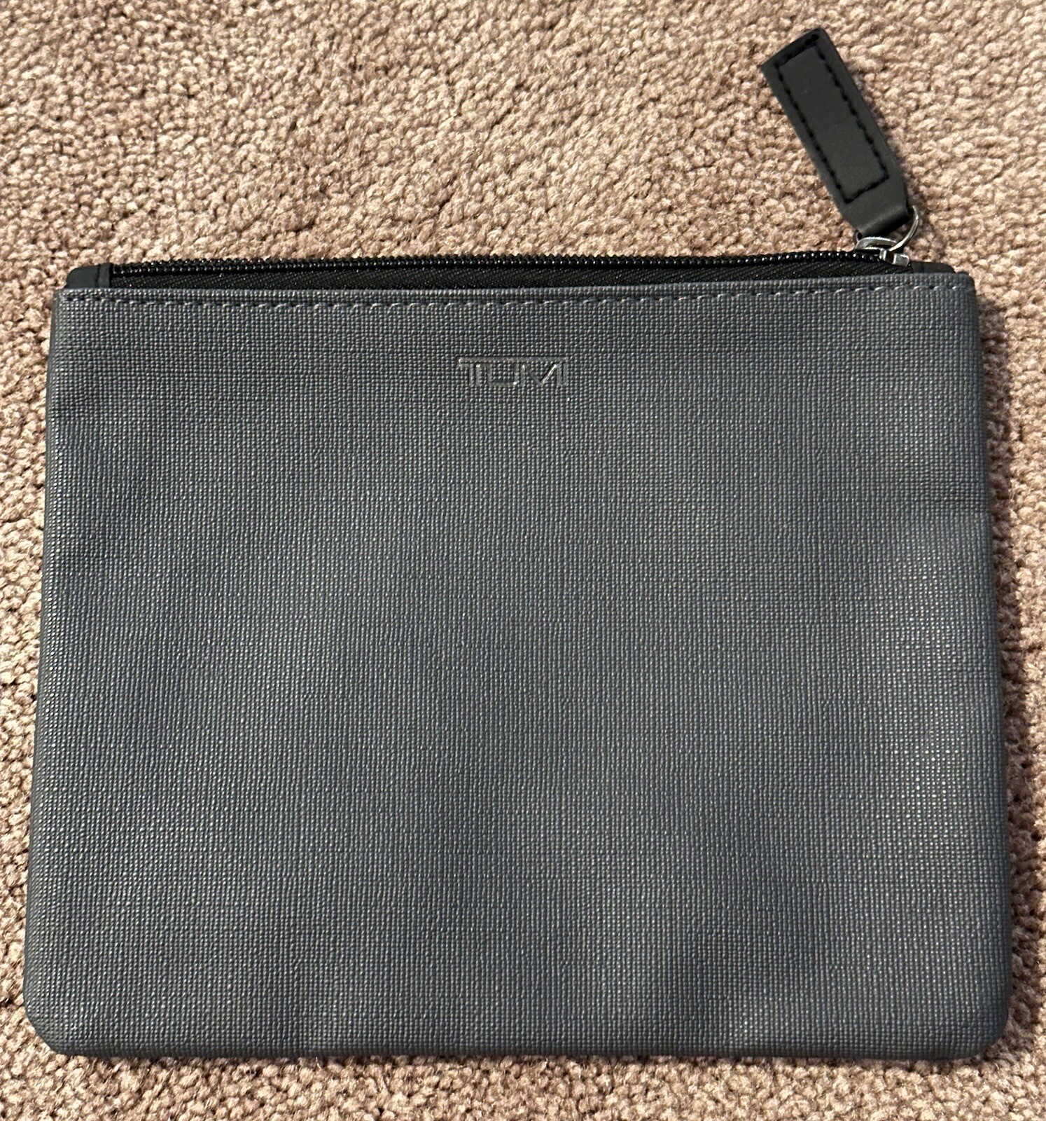 Tumi For Delta Zip Amenity Toiletry Travel Accessory Bag