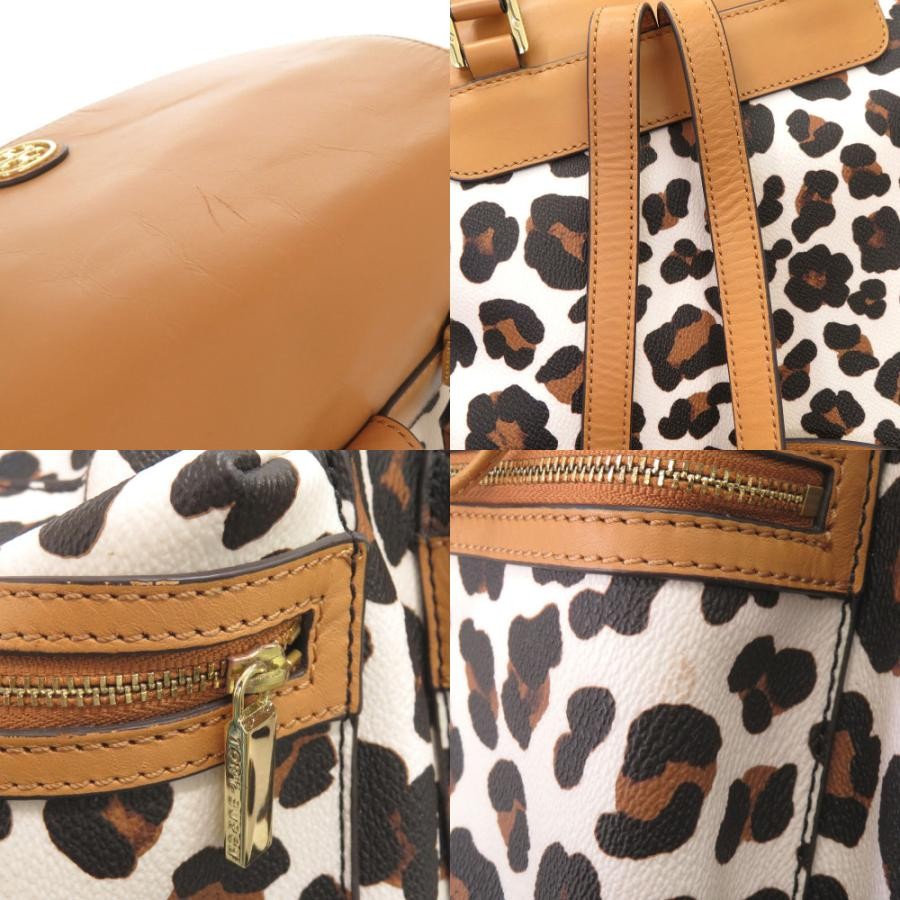 Tory Burch Leopard Print PVC Multicolor