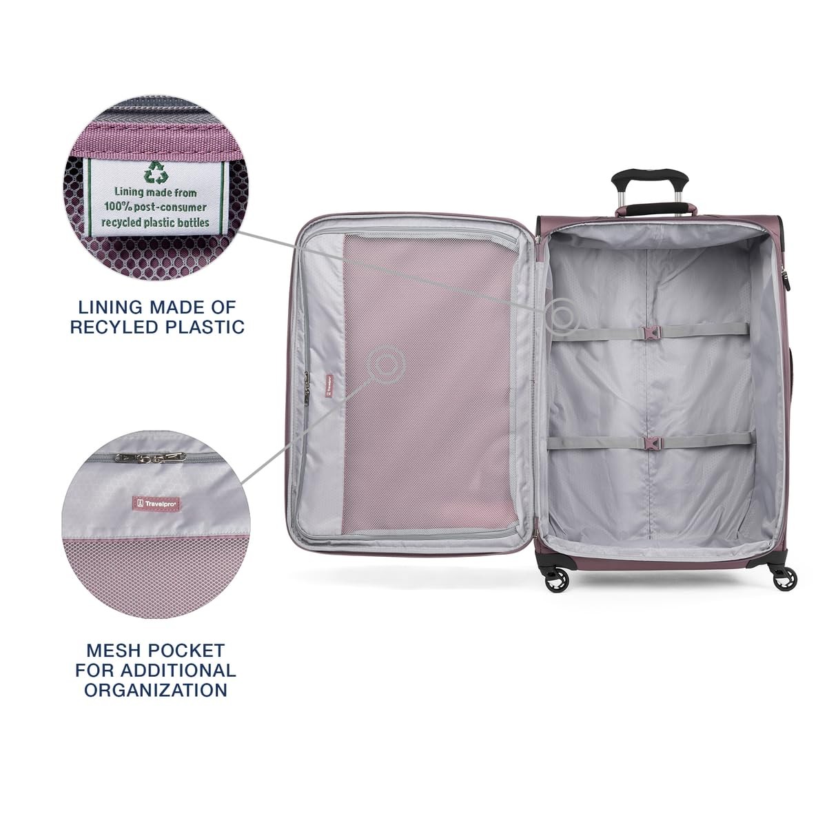 Travelpro Maxlite 5 Softside Expandable Luggage with 4 Spinner Wheels 29 Inch U8