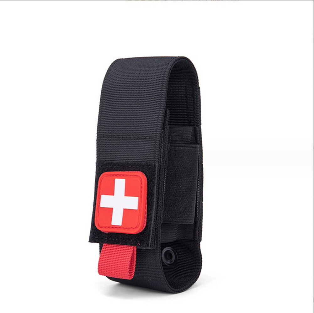 Outdoor Tactical First Aid Kit Nylon Waist Pack Molle Medical Kit Small EDC Bags