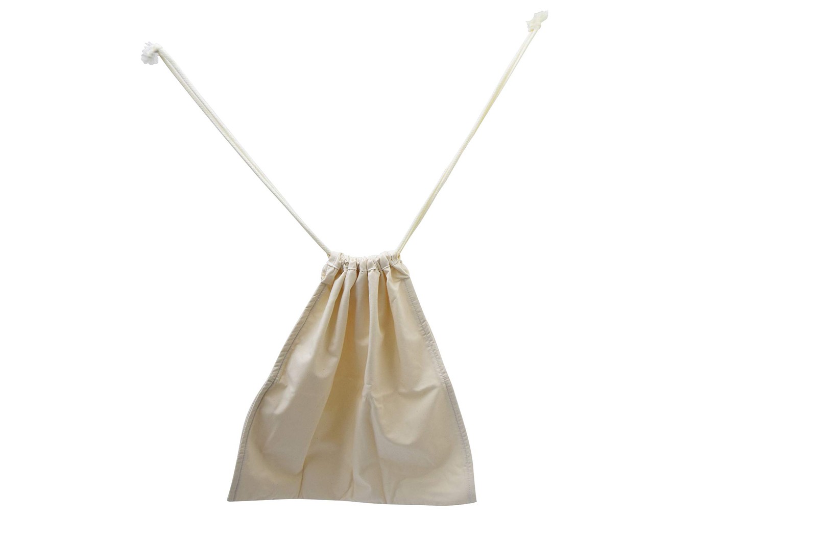 Takagi Cloth Bag, Large, 41 x 44 x 1 cm, Bleached Cotton