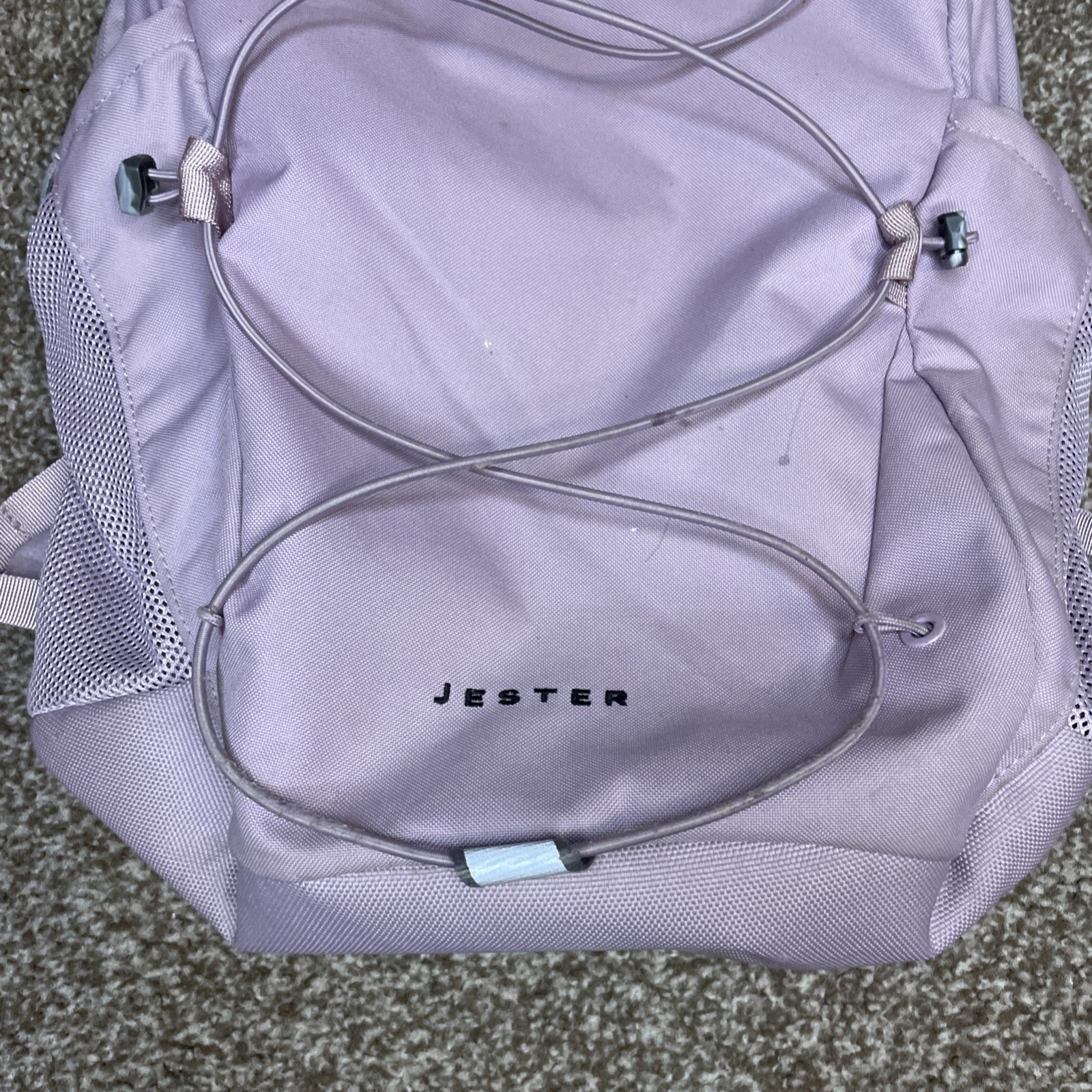 The North Face Jester Backpack Laptop Carrier Overnight Travel Book Bag Purple
