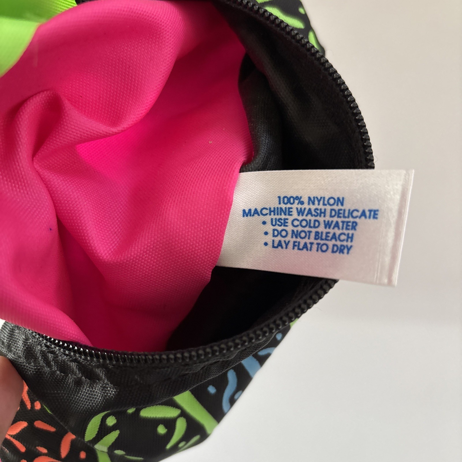 80s – 90s Vibes Fanny Pack Belt Bag Retro Neon Totally rAD! Unisex! Minor Defect