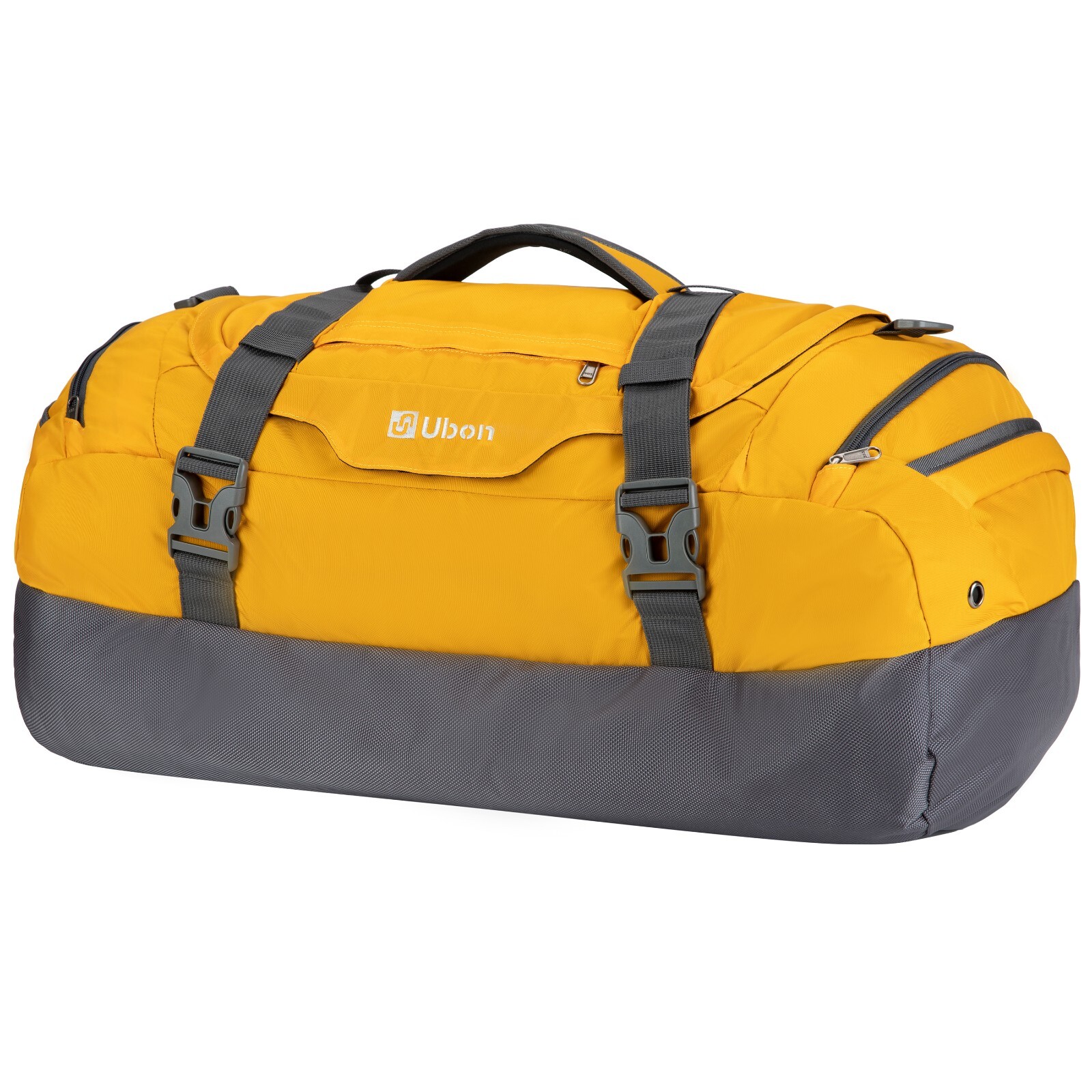 Ubon Large Duffel Bag Weekender Bag with Shoe Compartments Sports Gym Backpack