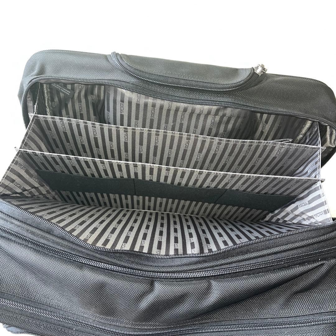 Level TUMI Carry Case Expandable Business Bag Black