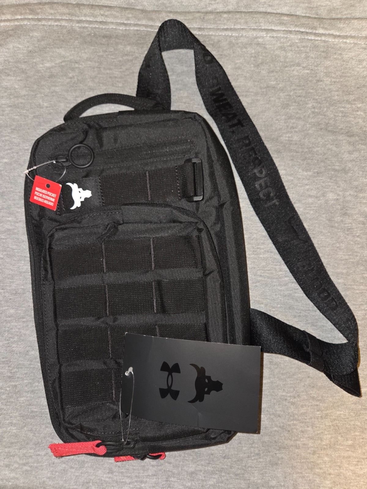Under Armour Project Rock Waist Bag Crossbody Bag NWT