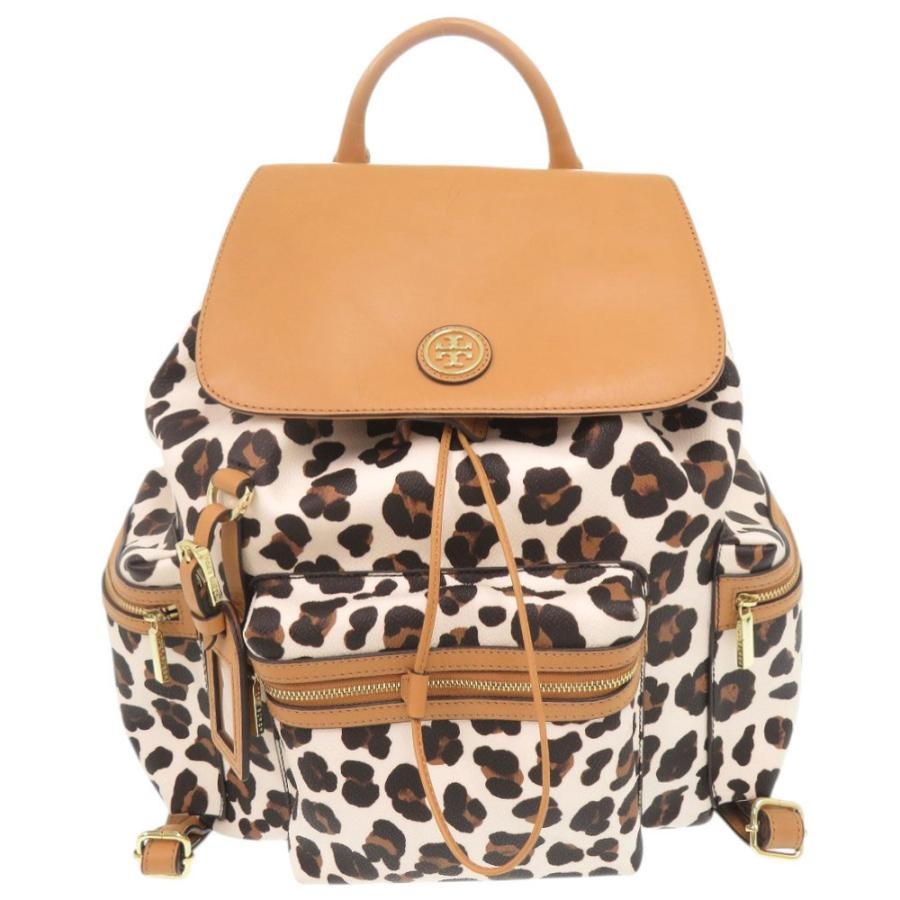 Tory Burch Leopard Print PVC Multicolor