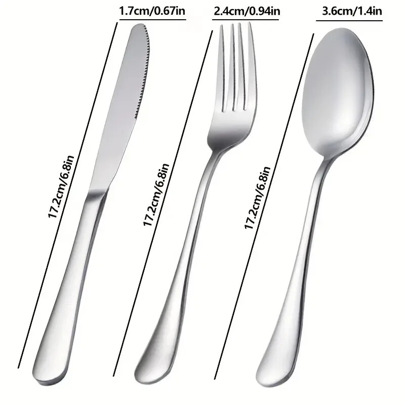 Clear Handbags With Side Bottle Pockets and 3pcs Stainless Steel Travel Cutlery
