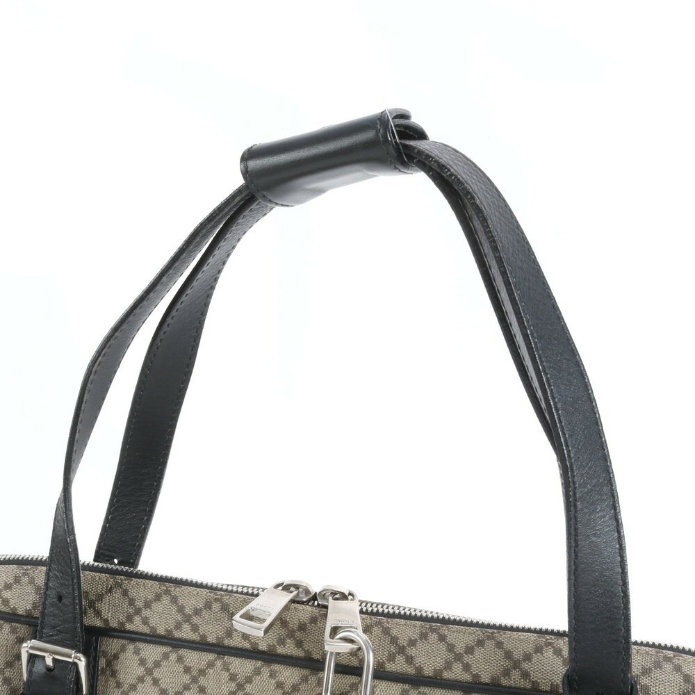 Gucci Diamante Briefcase Handbag Business Leather Black 42x28x5cm pre-owned