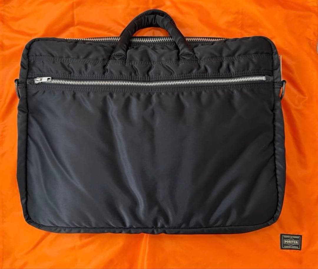Authentic PORTER Yoshida Kaban 2Way Business Bag Black 35cm x 48cm x 7cm
